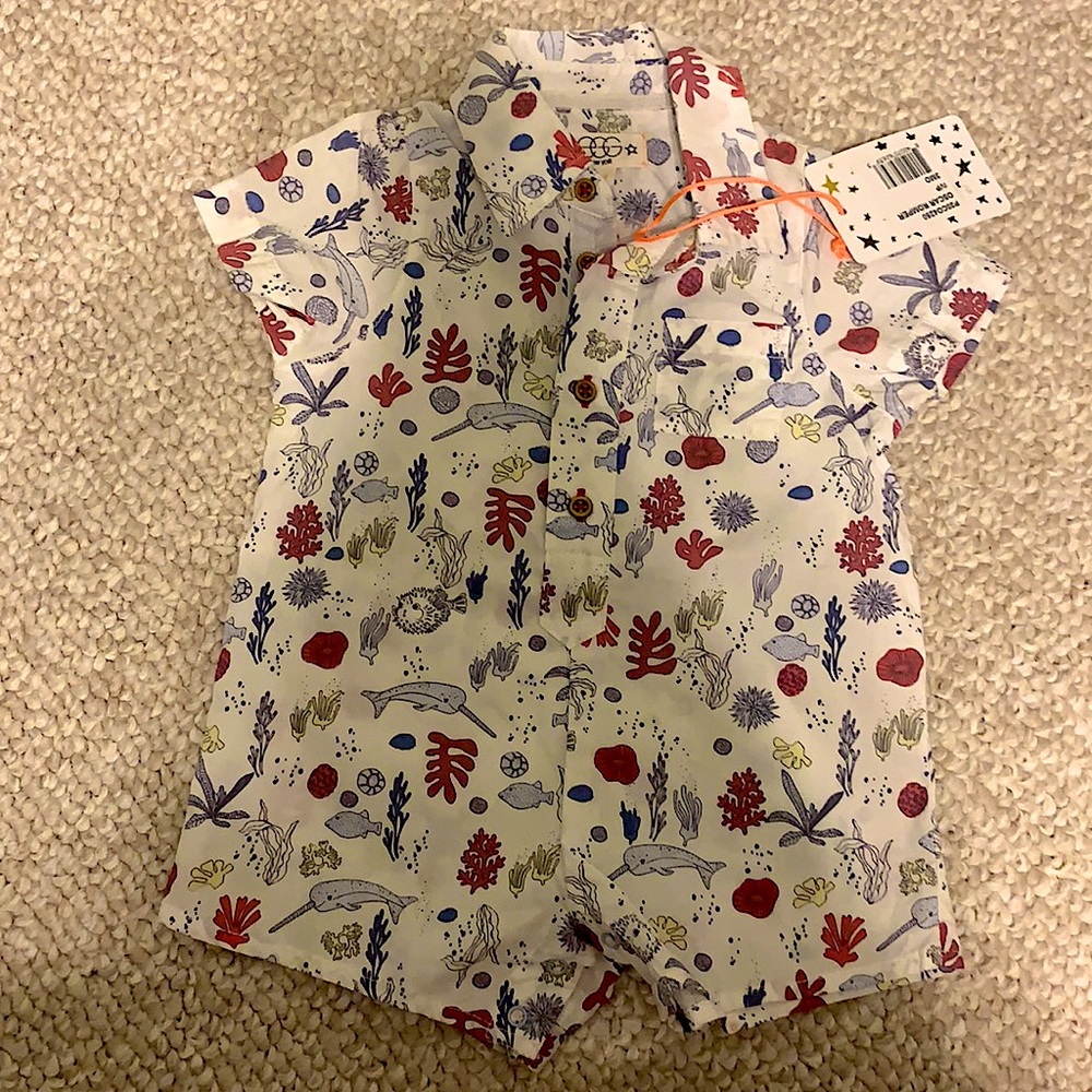 NWT EGG New York Romper